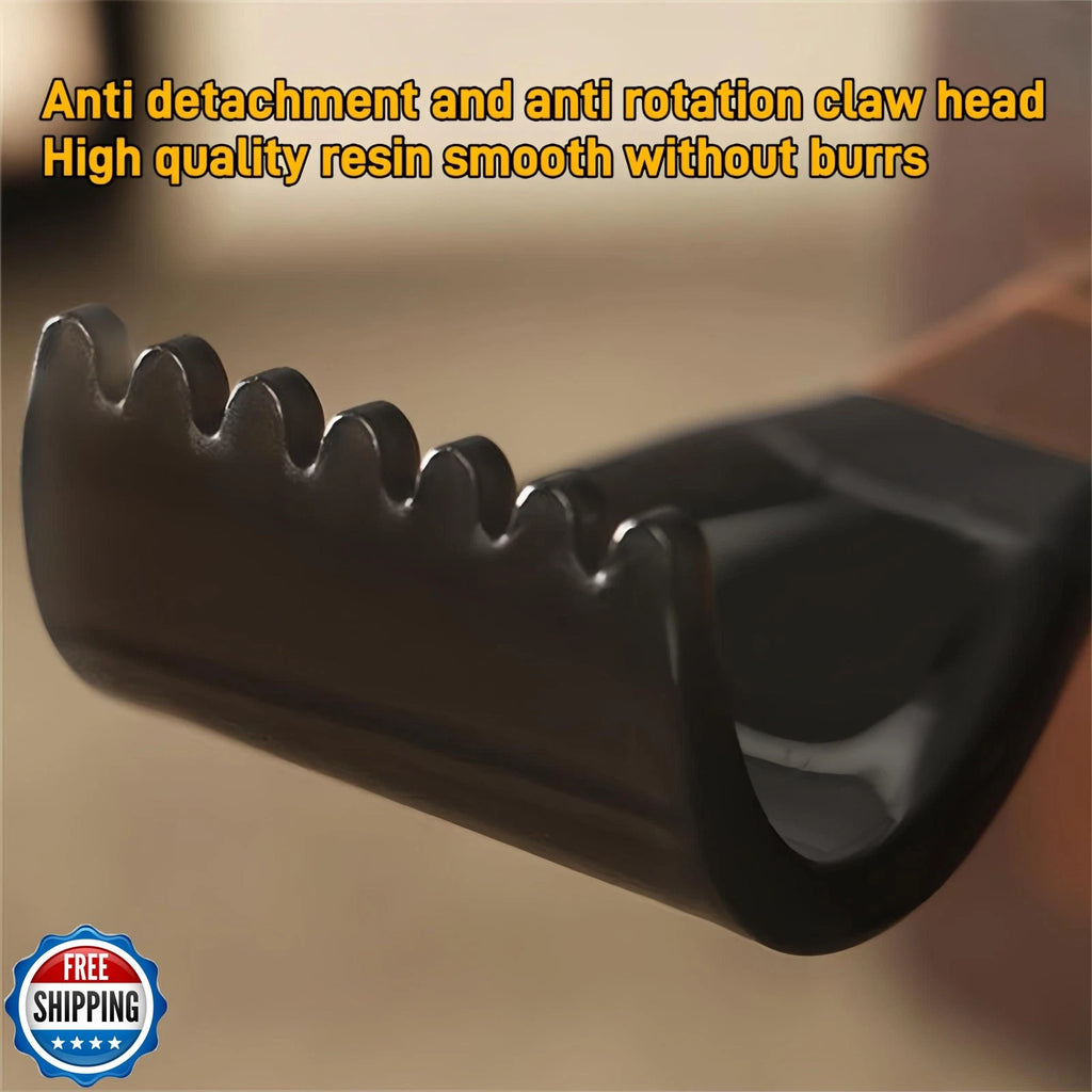 PEXOMEDO Portable Extendable Double-Pole Back Scratcher（8.3-21.3in），Hand Mass