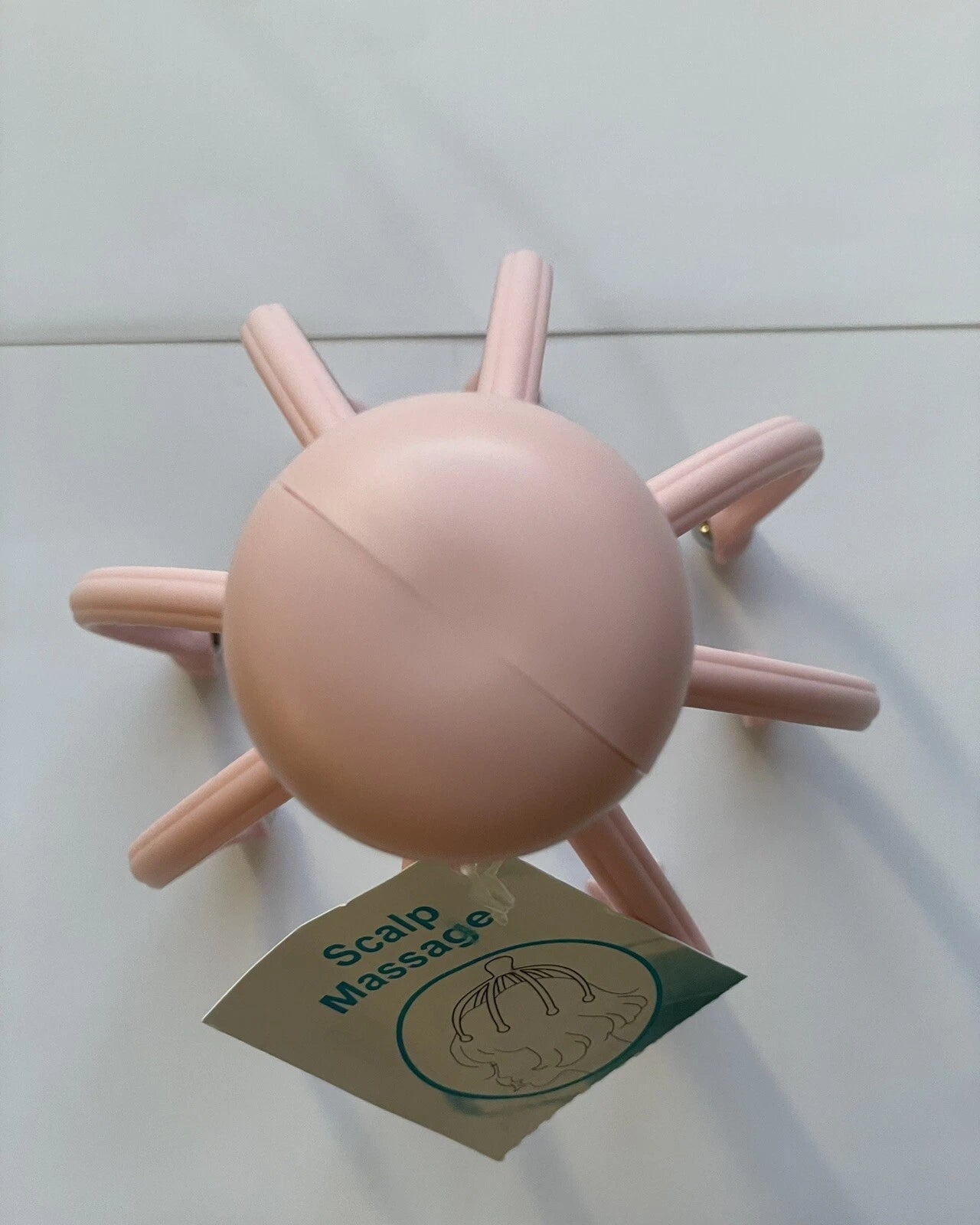 Head Massager/Scratcher, Massaging Scalp Help Relax, Calm Stress, w/ Steel Ball