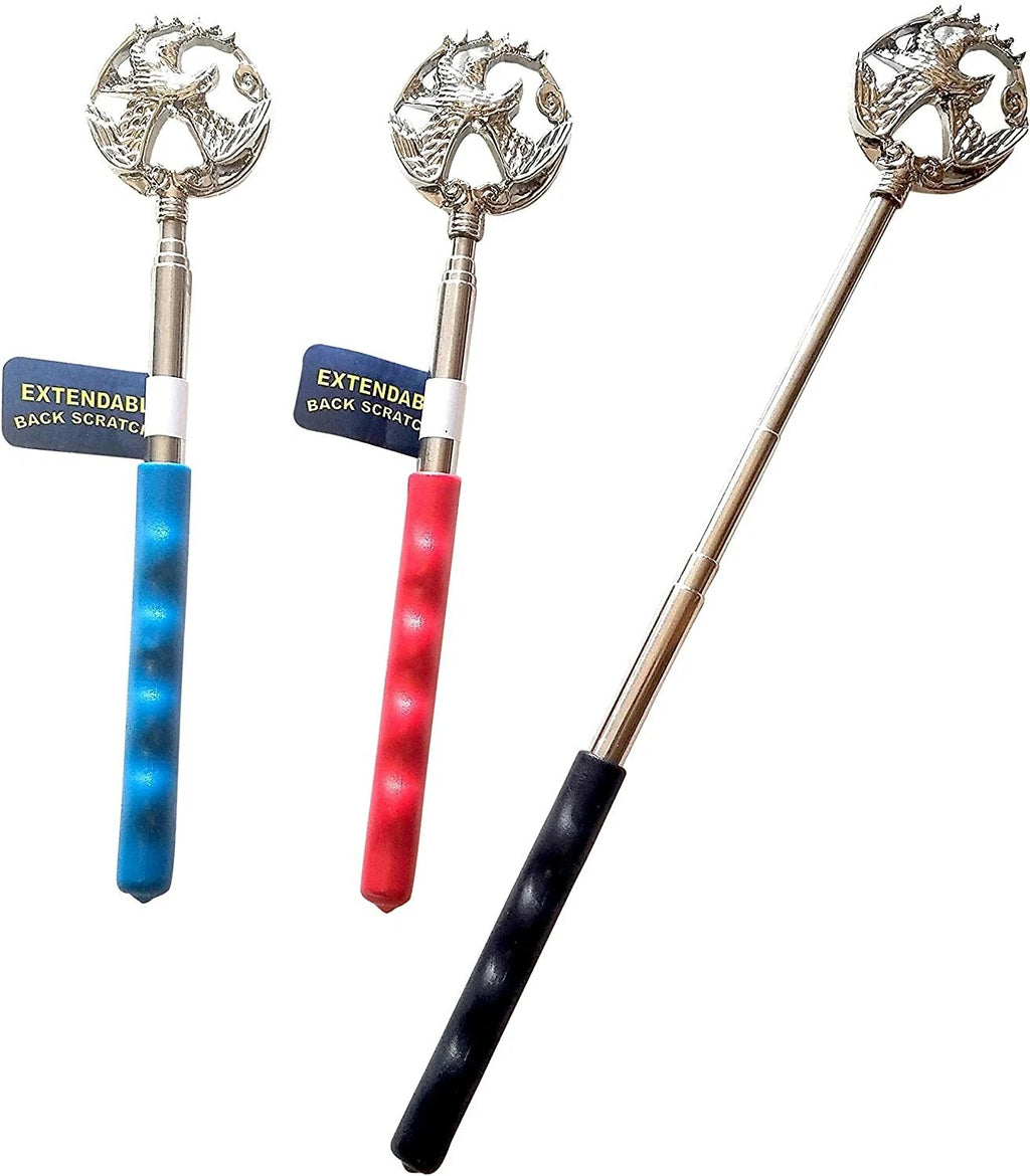 Back Scratcher Japanese Bird Extendable Telescopic Body Massager Relief 3 Pack