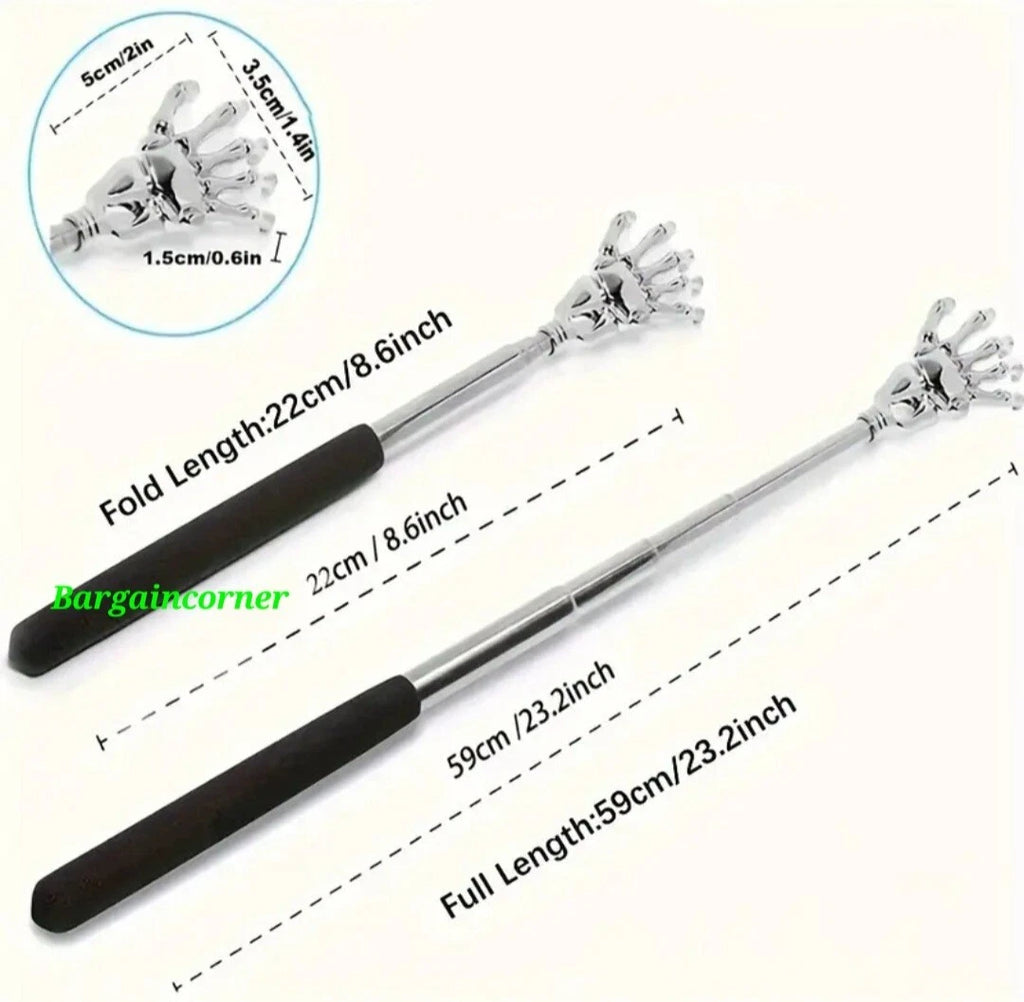 Back Scratcher Extendable Body Claw Scratcher Home Travel Back Scraper Scartcher
