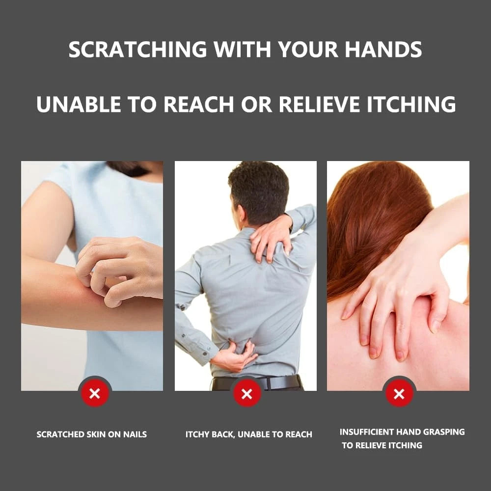 Back Scratcher - Extendable, Stainless Steel Telescopic Back Massager Tool