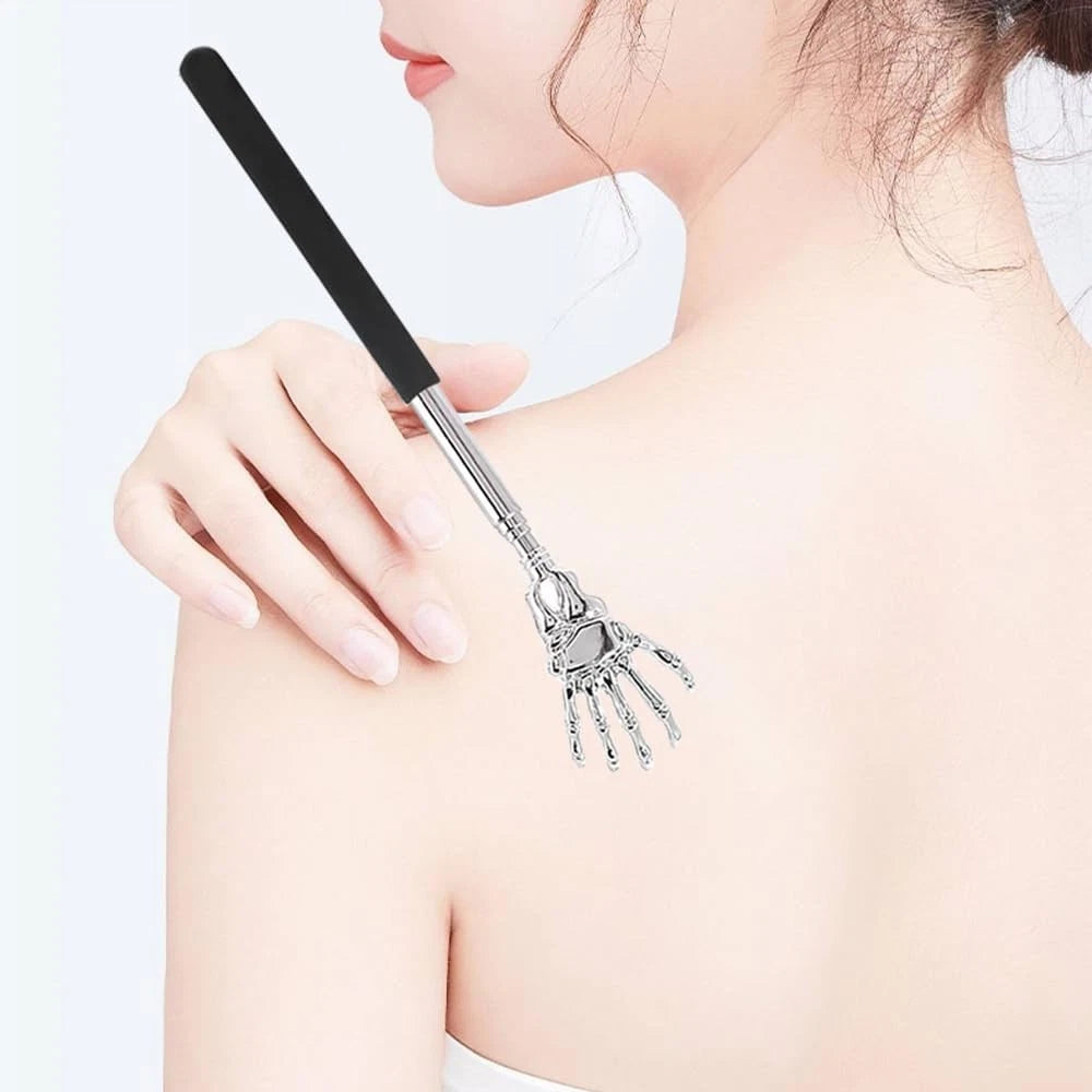 Back Scratcher - Extendable, Stainless Steel Telescopic Back Massager Tool