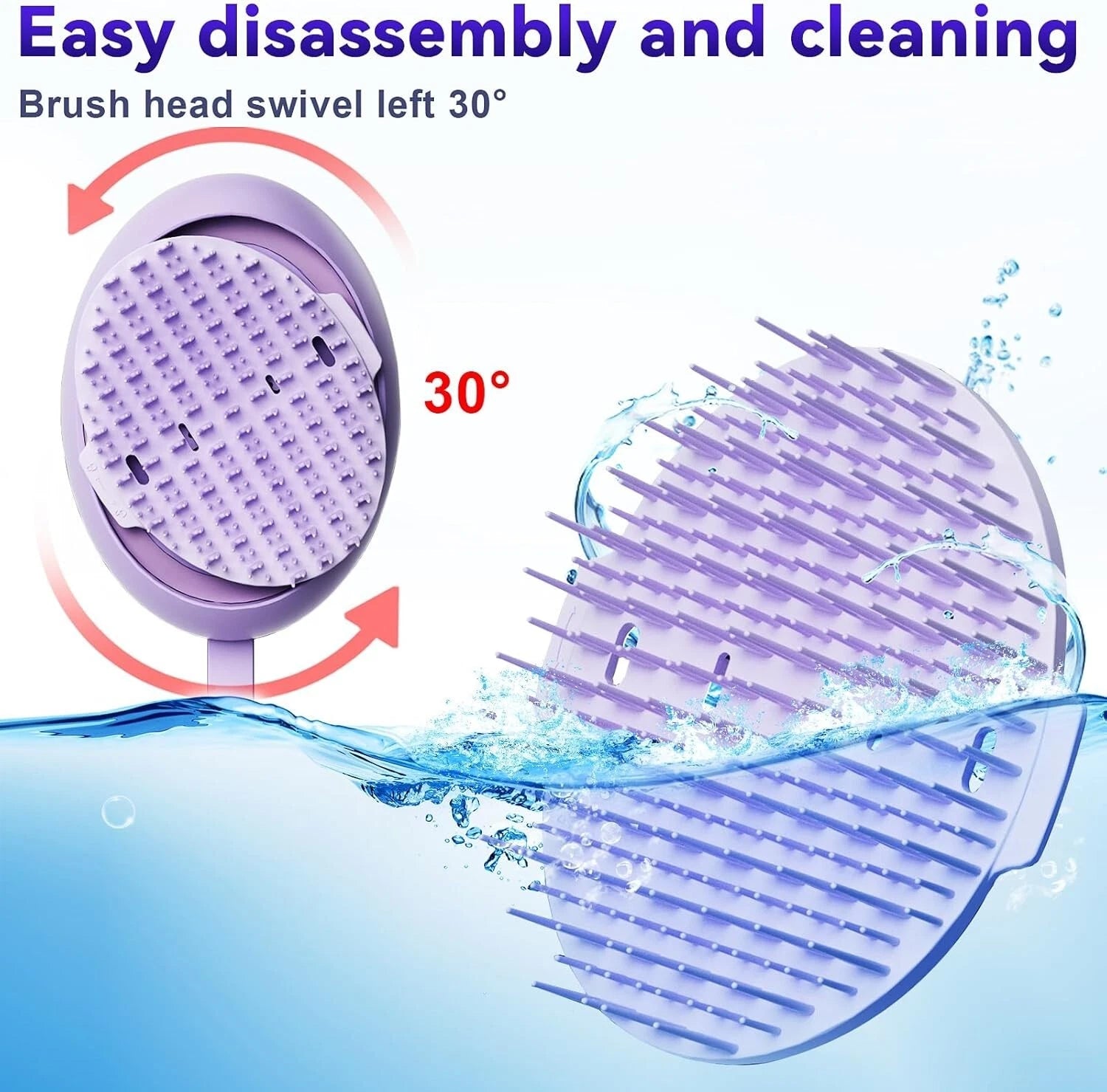 Cordless Electric Head Vibrating Massager -  Scalp Stress Relax Scratcher Tool