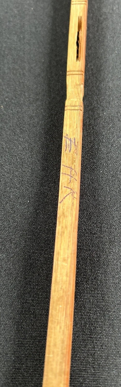 Vintage Carved Wooden Back Scratcher 15" L Repaired