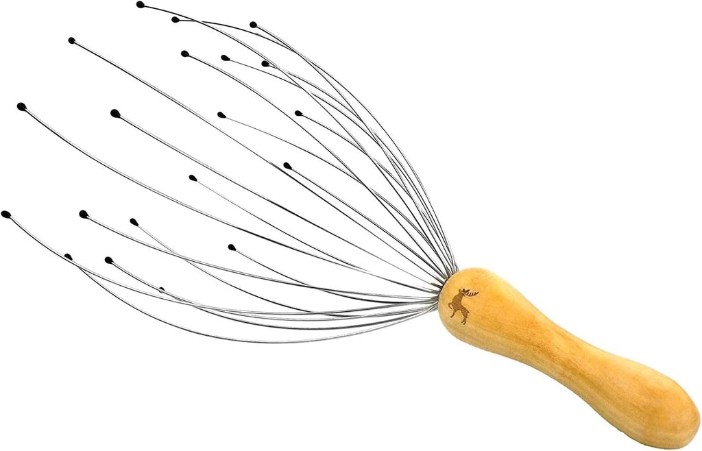 USAGA 20 Fingers Head Massager Scratcher Scalp Body...