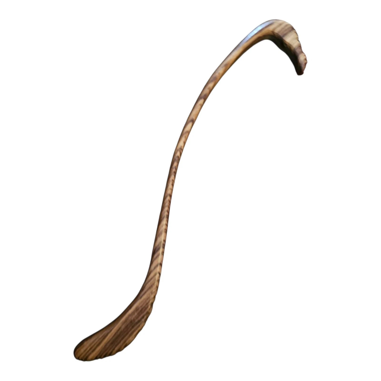 Swan Wooden Back Scratcher 21” Long Solid Wood Tiger Duck Bird Guy Dad Gift