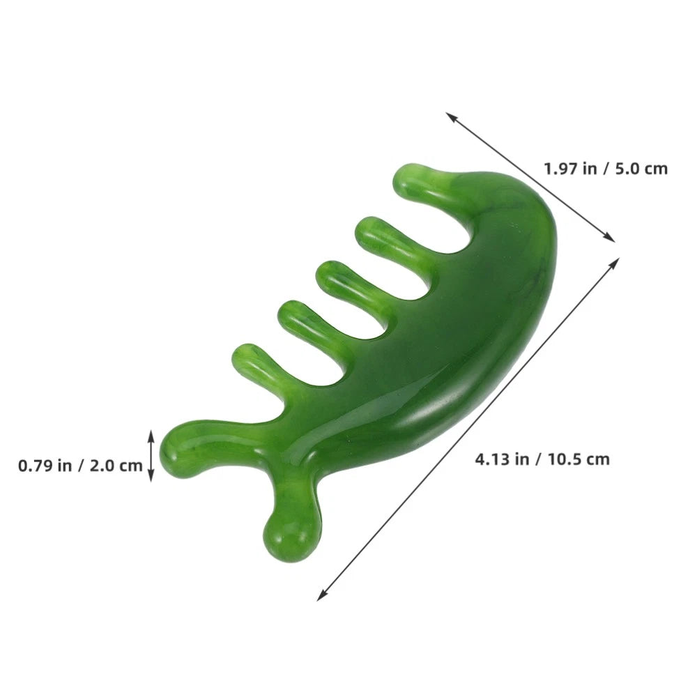 2 Pcs Scalp Massage Comb Convenient Wide Tooth Head Scratcher Massager