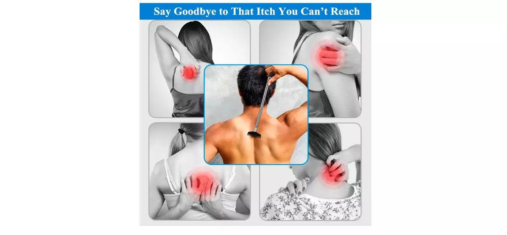 Back Scratcher Tool Extendable Portable Oversized Upgraded Steel Stainless Metal