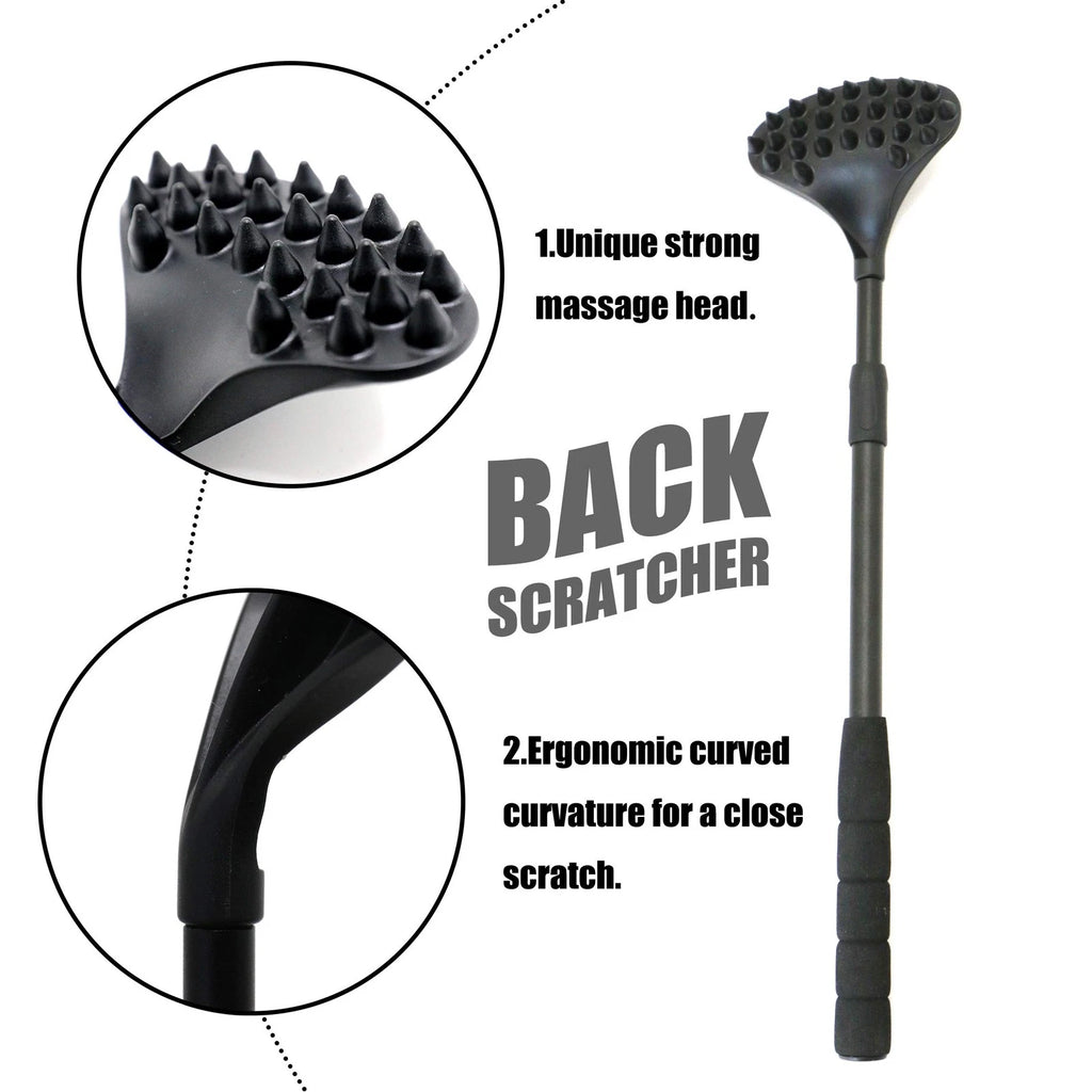 Back Scratcher for Women Men Extendable with Strong ABS Massage Head, 21inch ...