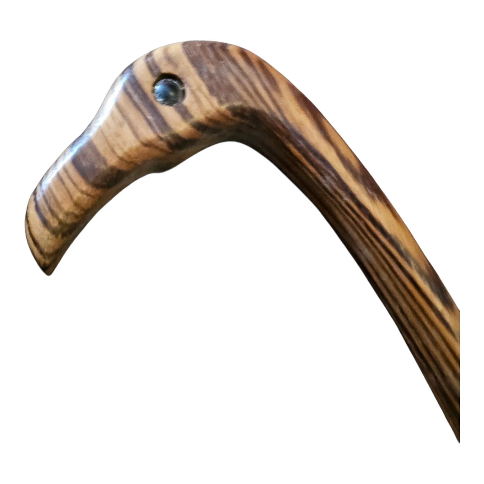 Swan Wooden Back Scratcher 21” Long Solid Wood Tiger Duck Bird Guy Dad Gift