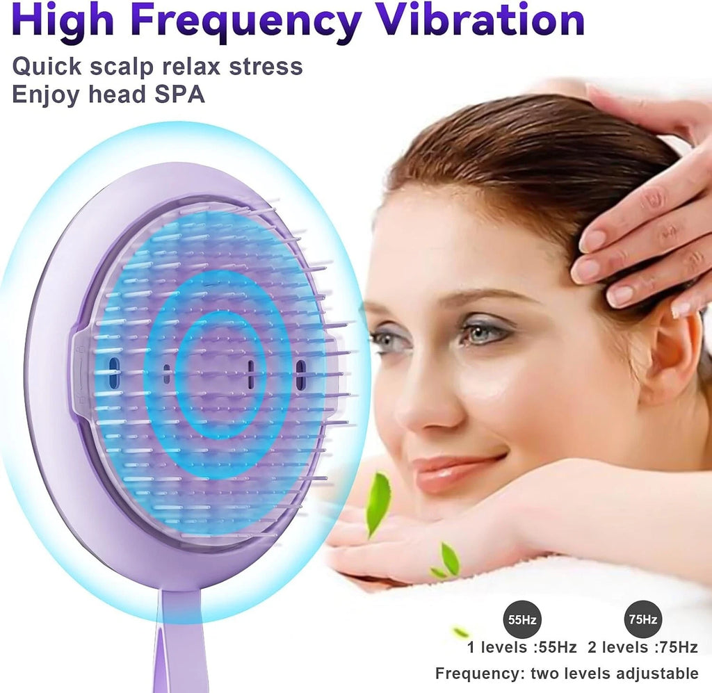 Cordless Electric Head Vibrating Massager -  Scalp Stress Relax Scratcher Tool