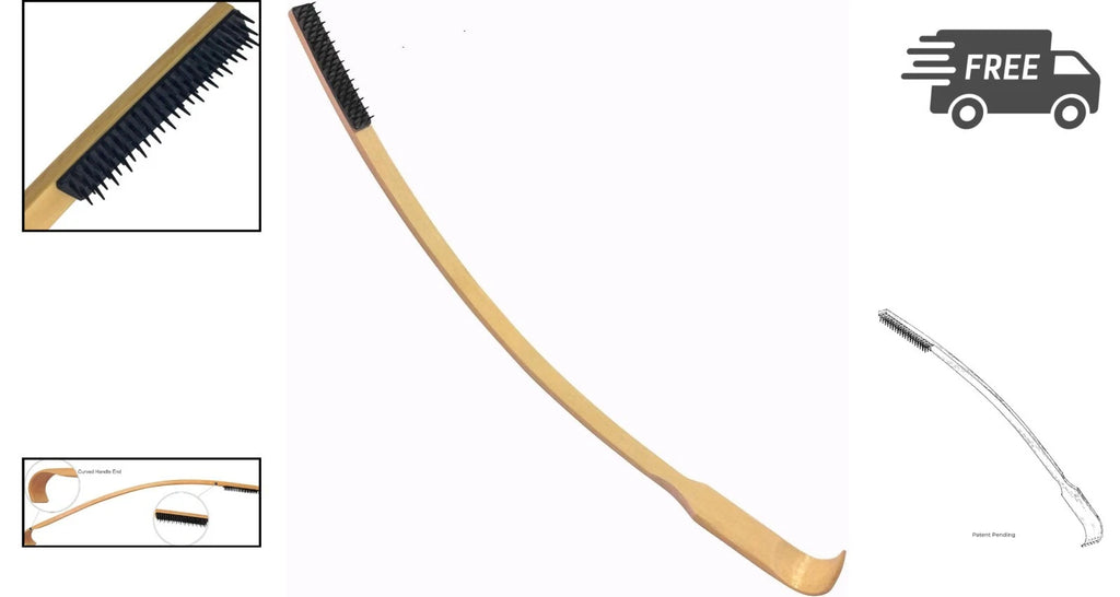 Back Scratchers Bamboo Curved Hand Tool for Adults Men Women Seniors