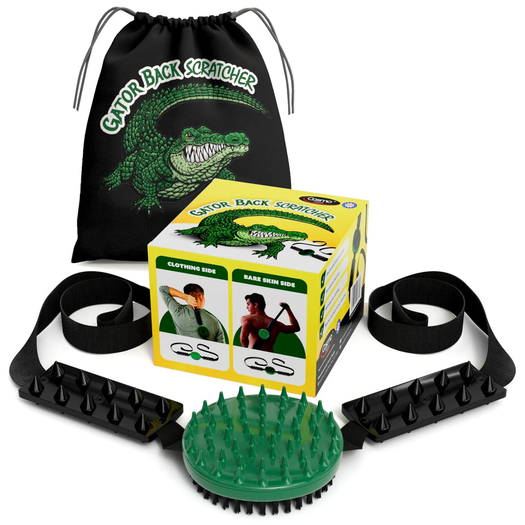 Back Scratcher for men with strap Double Sided Great for Mobility Impaired Ha...