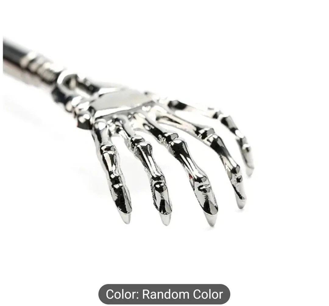 Back Scratcher Metal Telescopic ghost hand Portable Extendable multi Massager UK