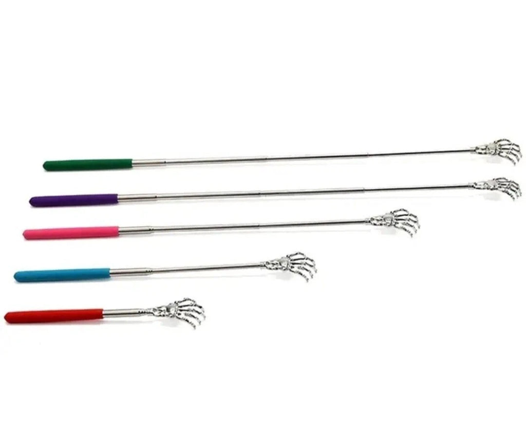 Back Scratcher Metal Telescopic ghost hand Portable Extendable multi Massager UK