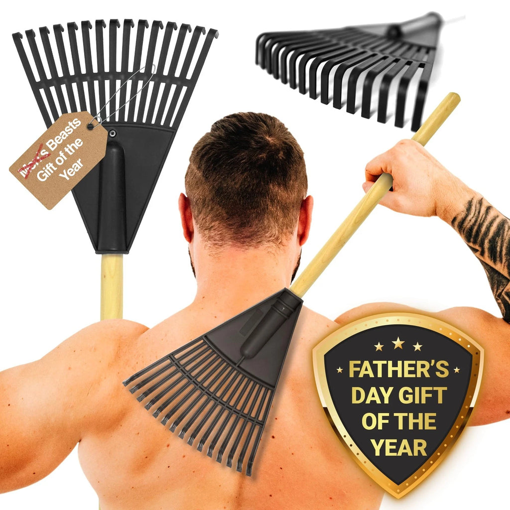 Beast Rake Back Scratcher | Lightweight, Oversized Rake Back Scratching Itch ...
