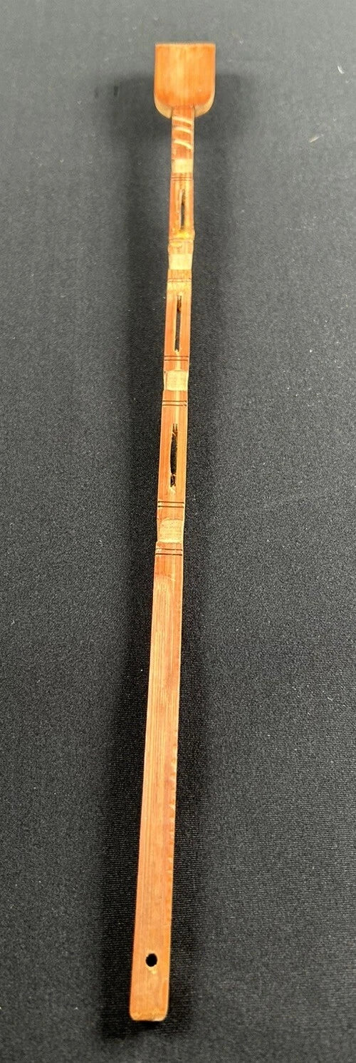 Vintage Carved Wooden Back Scratcher 15" L Repaired