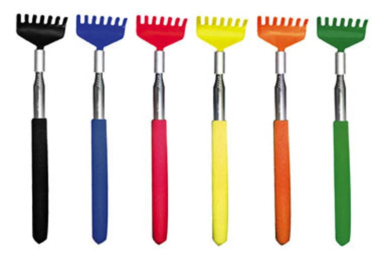 New 3pc Telescopic Back Scratcher  Up to 26.5" Assorted Color