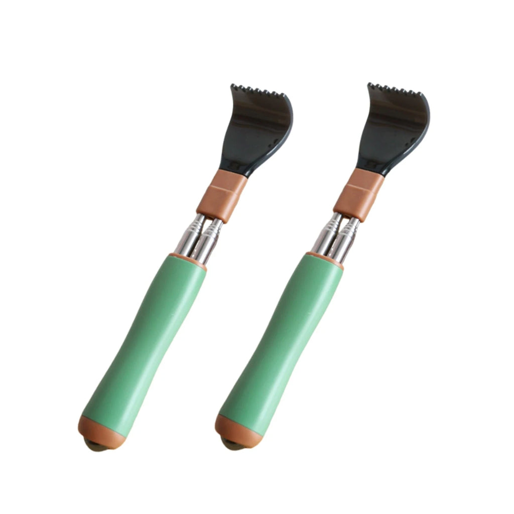 Portable Extendable Double-Pole Back Scratcher（8.3-21.3in），Hand Massager for ...