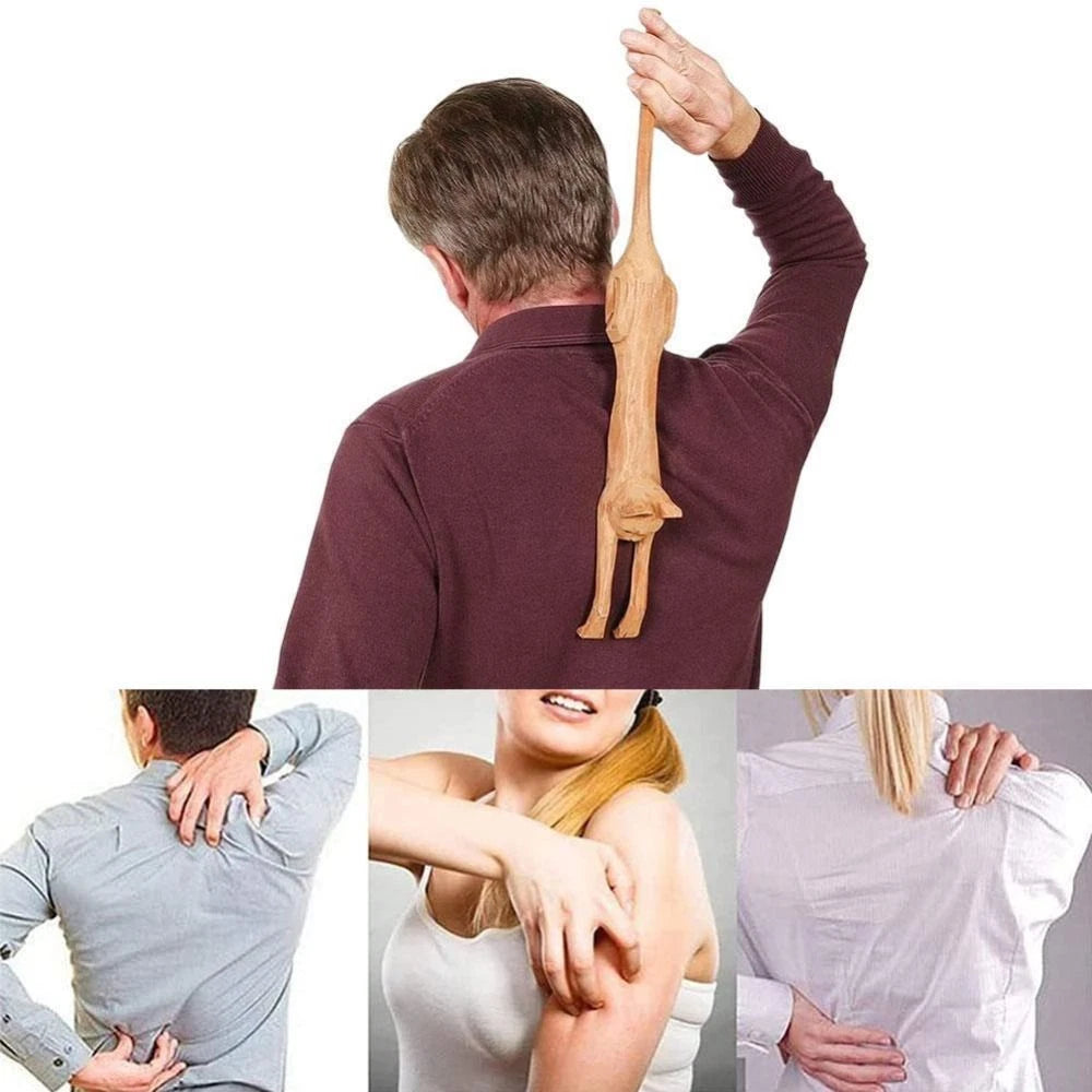 Friends Fun Men Massage Claw Itch Back Scraper Back Scratcher Massager Tool