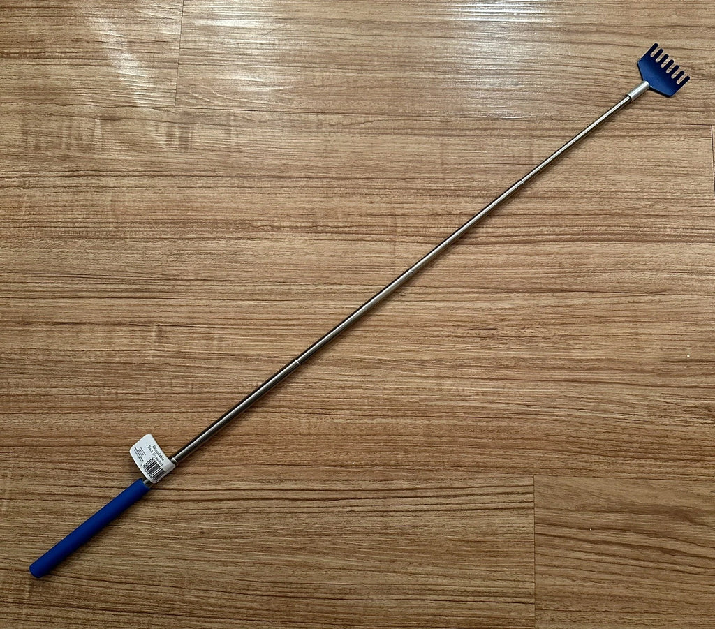 Metal Stainless Steel Back Scratcher Telescopic Extendable Claw Extender New