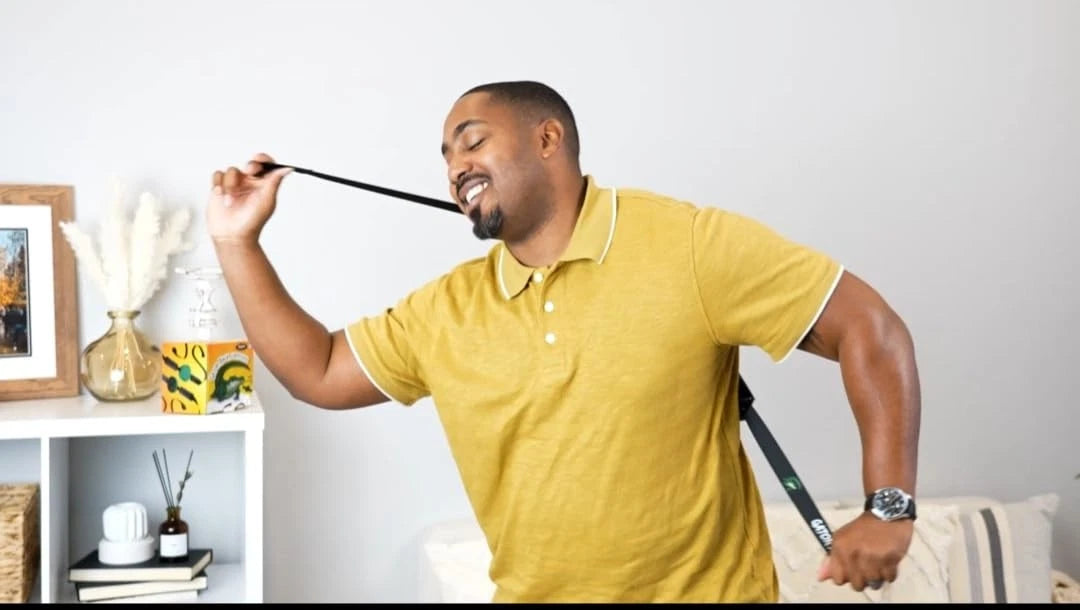 Back Scratcher for men with strap Double Sided Great for Mobility Impaired Ha...