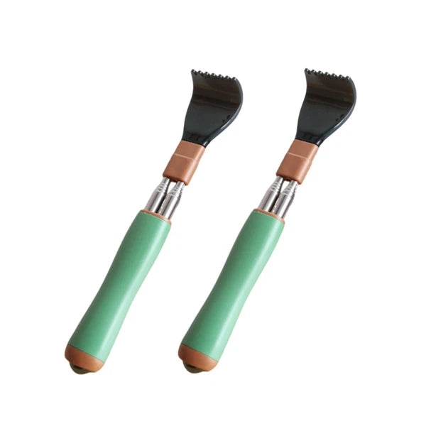 Portable Extendable Double-Pole Back Scratcher（8.3-21.3in），Hand Massager for ...