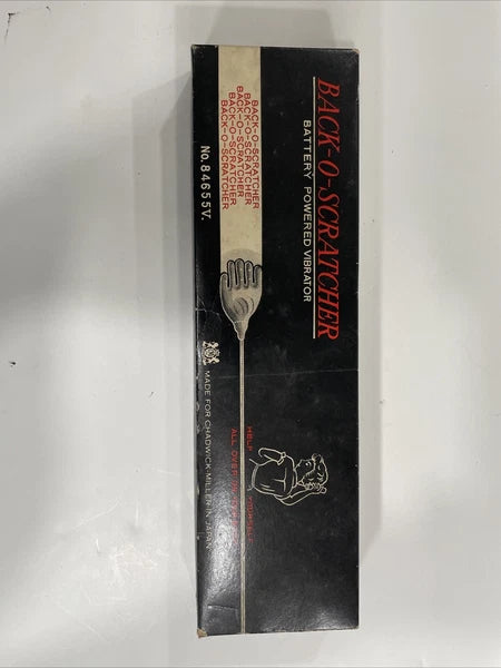 vintage back -o - scratcher battery powered vibrator/ Chadwick Japan