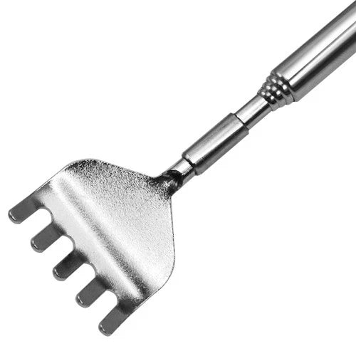 Extendable Pocket Back Scratcher Fork 20” 50cm Telescopic Long Reach Itch Pen