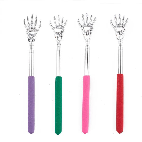Back Scratcher Telescopic steak Backscratcher Massager Kit Back ScraperB~'