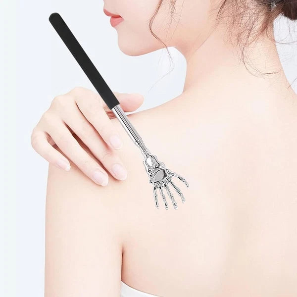 Back Scratcher - Extendable, Stainless Steel Telescopic Back Massager Tool