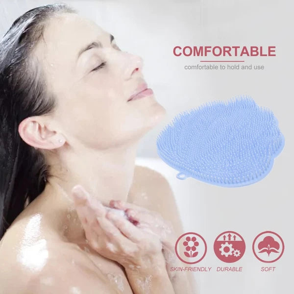 Shower Wall Back Massage Cushion Man Body Scrubber for Exfoliator Scratcher