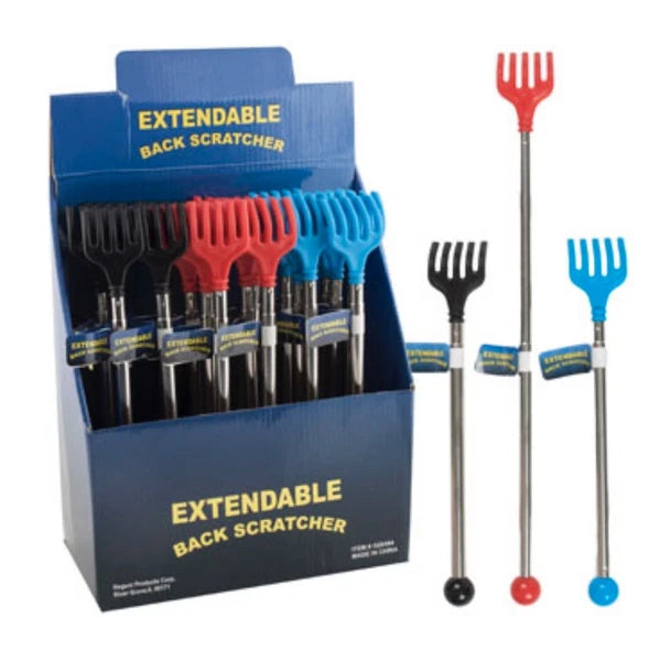 1 Mini Back Scratcher 9” Extendable To 15” Travel Home Extend Massage Pick Color