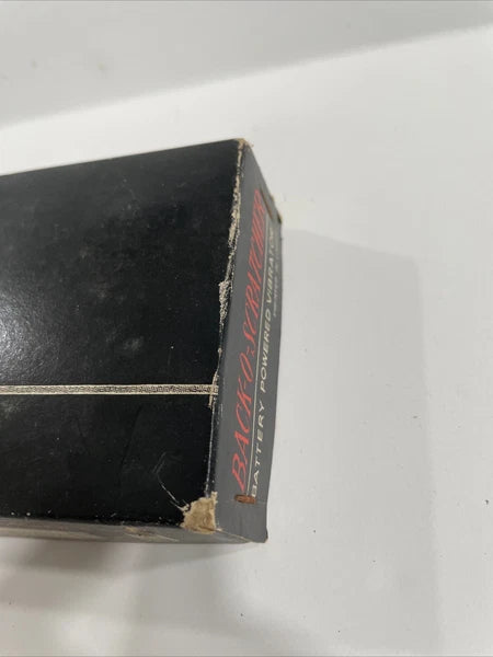 vintage back -o - scratcher battery powered vibrator/ Chadwick Japan