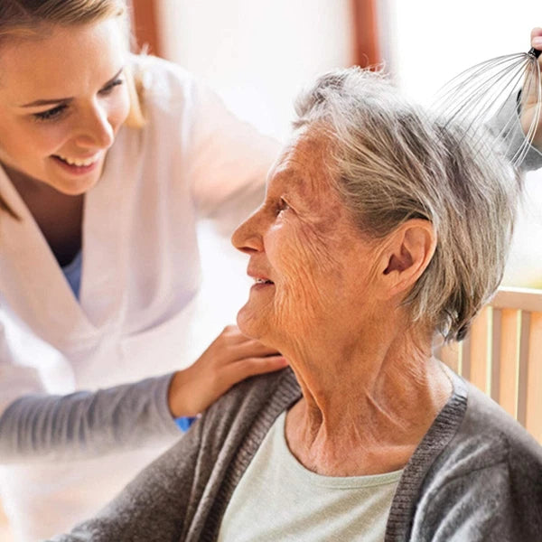 Head Massager Scratcher Tingler with 20 Fingers for Hair Scalp Deep Relaxation