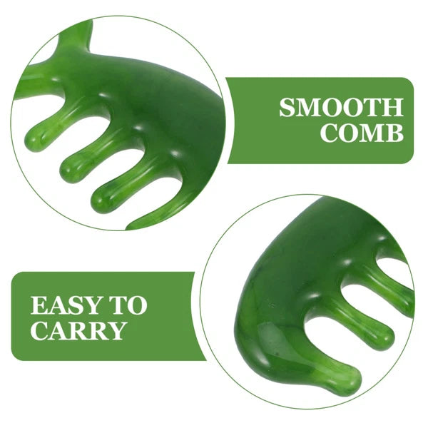 2 Pcs Scalp Massage Comb Head Scratcher Massager Multi Functional