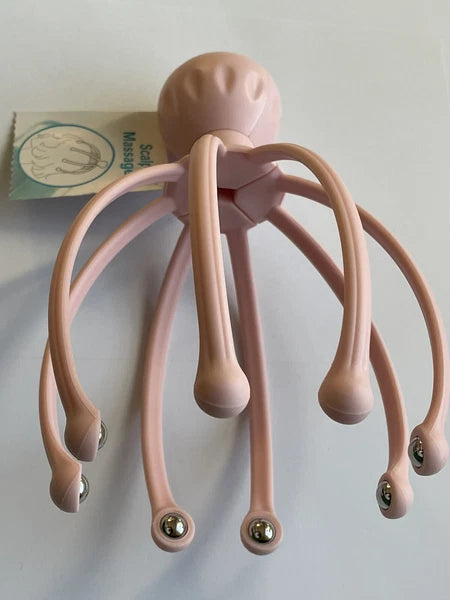 Head Massager/Scratcher, Massaging Scalp Help Relax, Calm Stress, w/ Steel Ball