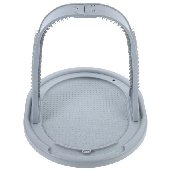 Arched Wool Rubbing Device Cat Self Massager Scratcher Grooming Toy