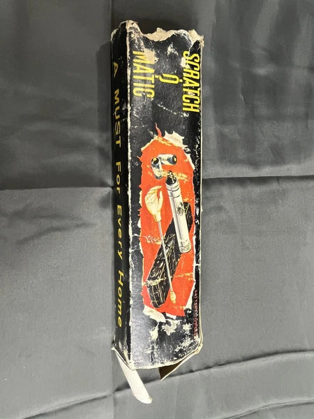 Vintage 1950’s Scratch O Matic Battery Powered Back Scratcher Vibrator