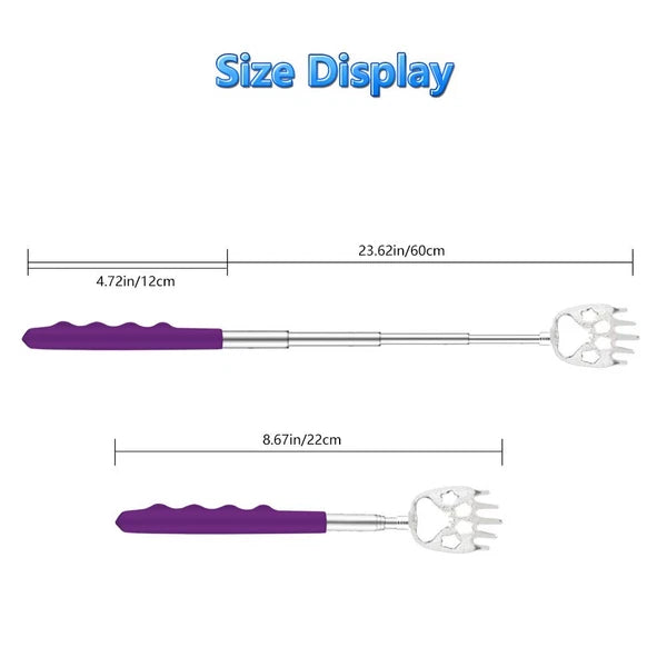 YIMICOO 6 Pack Telescoping Back Scratcher - Bear Claw Back Scratchers - Porta...