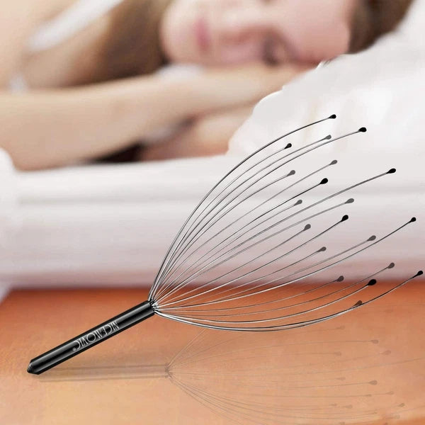 Head Massager Scratcher Tingler with 20 Fingers for Hair Scalp Deep Relaxation