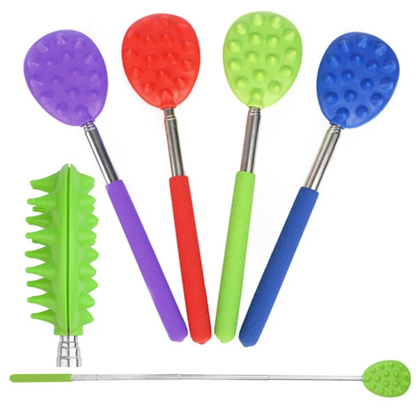 Set of 2 Extendable Cactus Back Scratchers Telescoping Massagers Extend up to