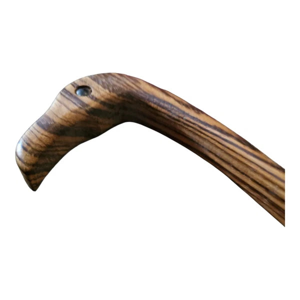 Swan Wooden Back Scratcher 21” Long Solid Wood Tiger Duck Bird Guy Dad Gift