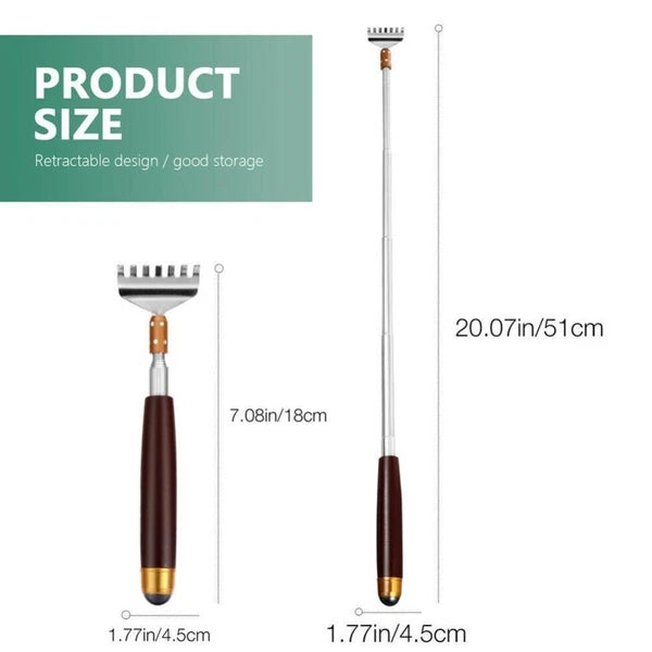 18-53cm Back Scratcher, Best Back Scratcher for Women Men Adults Extendable wit