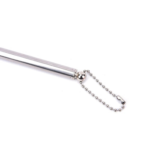 Stainless Steel Telescopic Back Scratcher Extendable  Itching Self Massager H-$i