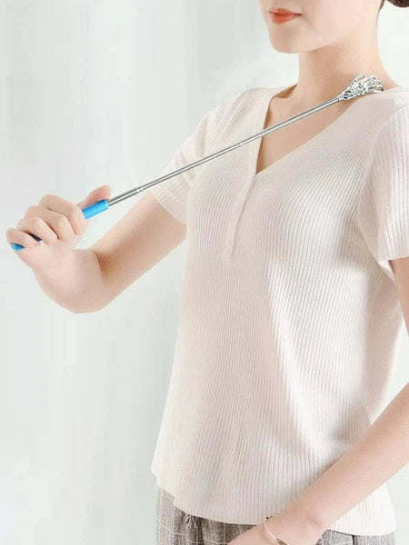 BEAR CLAW / RAKE BACK SCRATCHER Metal Extending Massager Telescopic Portable new