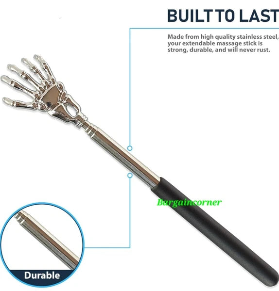 Back Scratcher Extendable Body Claw Scratcher Home Travel Back Scraper Scartcher