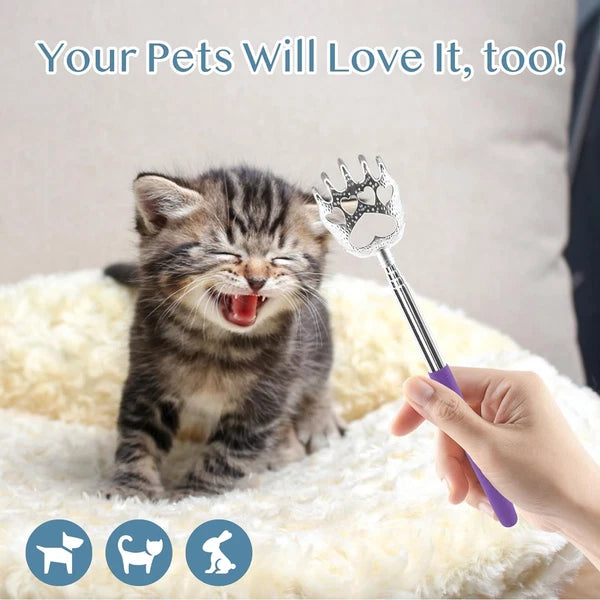 Extendable Telescopic Bear Claws Back Scratchers/Hand Massager/Backslap - 4Pack