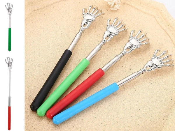 NEW EAGLE BACK SCRATCHER Metal Extending Extendable Massager Telescopic Portable