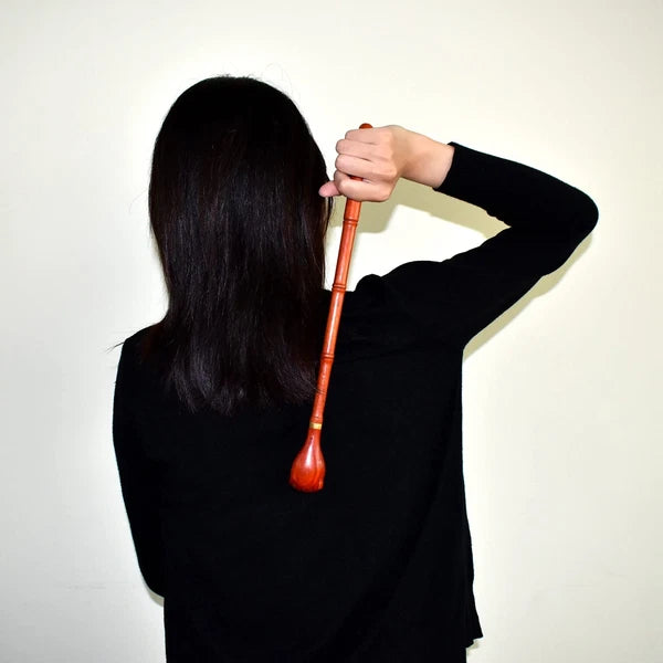 Redwood Back Scratcher, Simulate Hand Shape to Solve Back Itching (16 inches)